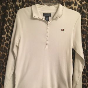 Polo Jeans Company Long Sleeve Collared Top